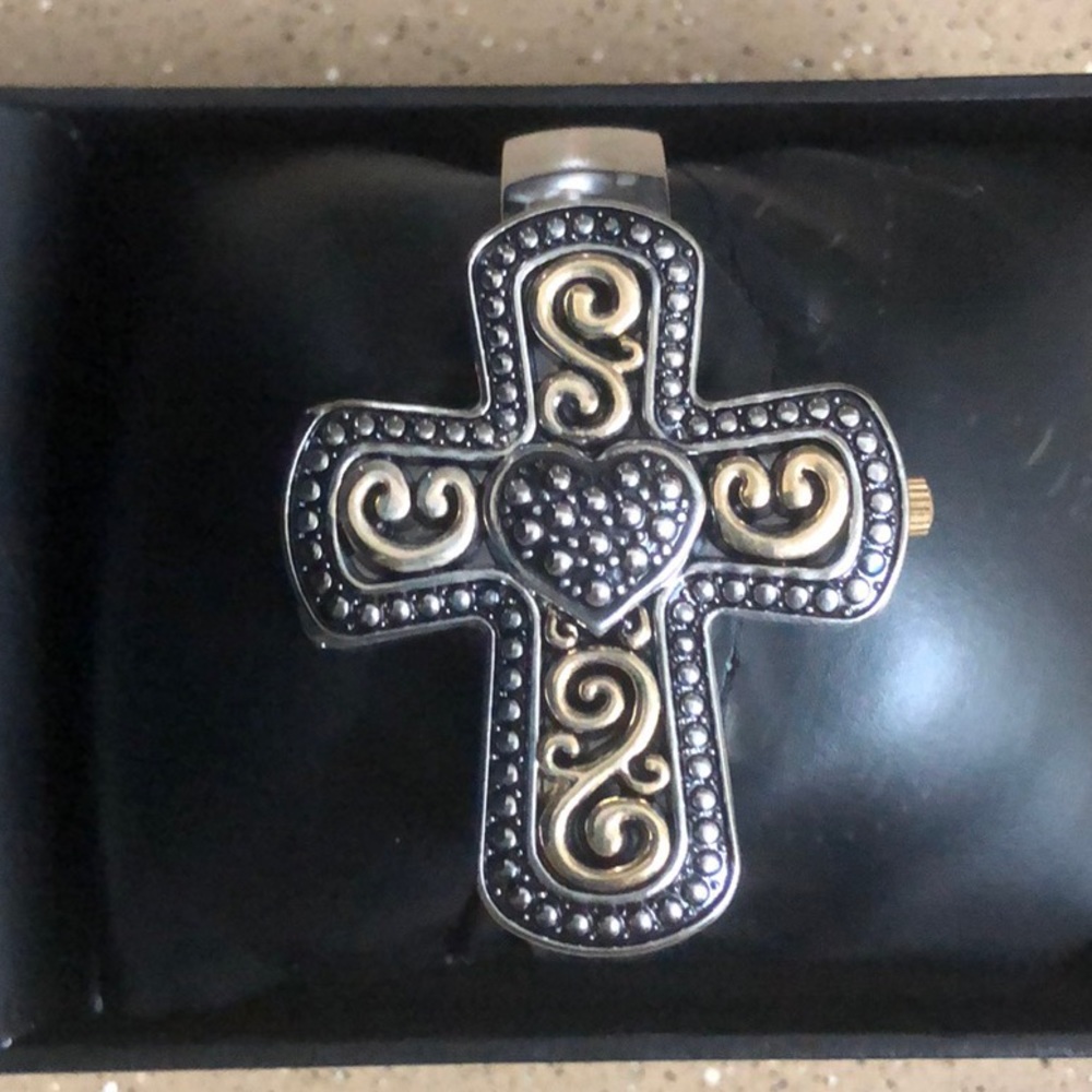 Cross watch/bracelet